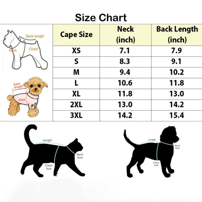Halloween Pet Cosplay Vampire Cloak for Small Medium Dog Cat Puppy Costumes Kawaii Pet Christmas Festival Outfits