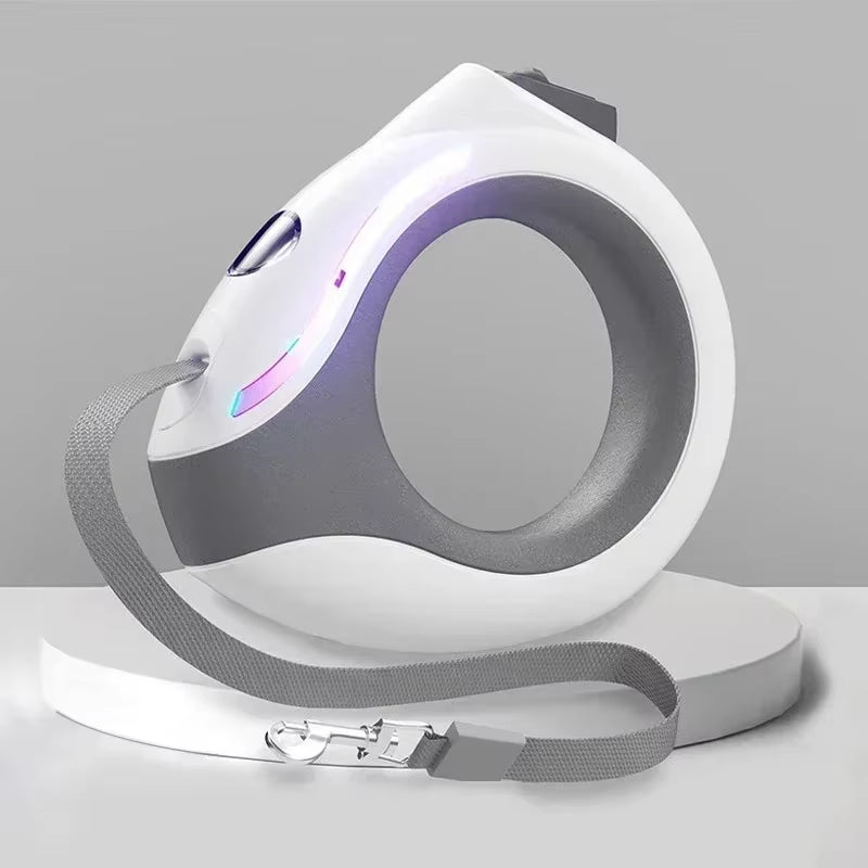 Retractable Dog & Cat Leash | Automatic Extendable Pet Lead with One-Touch Brake | Durable Nylon Traction Rope for Small to Large Breeds