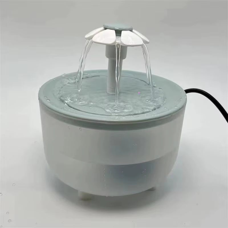 Automatic Pet Water Fountain – 1.2L Cat & Dog Water Dispenser with 3 Flow Modes and Filter