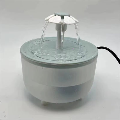 Automatic Pet Water Fountain – 1.2L Cat & Dog Water Dispenser with 3 Flow Modes and Filter