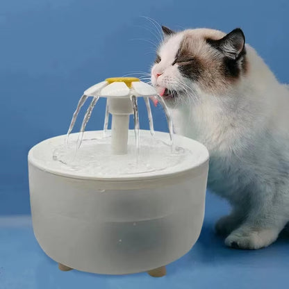 Automatic Pet Water Fountain – 1.2L Cat & Dog Water Dispenser with 3 Flow Modes and Filter