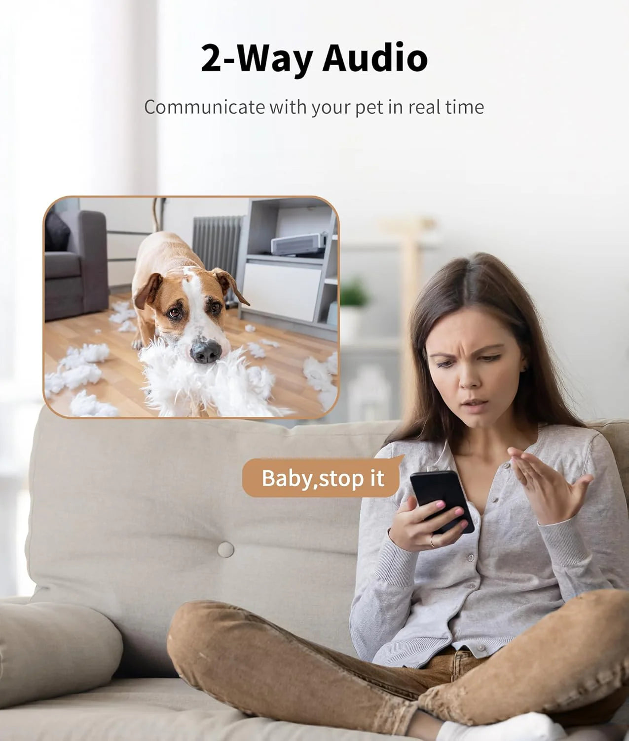 Smart Pet Camera with Treat Dispenser – Monitor, Talk & Reward Your Pet from Anywhere 🐾