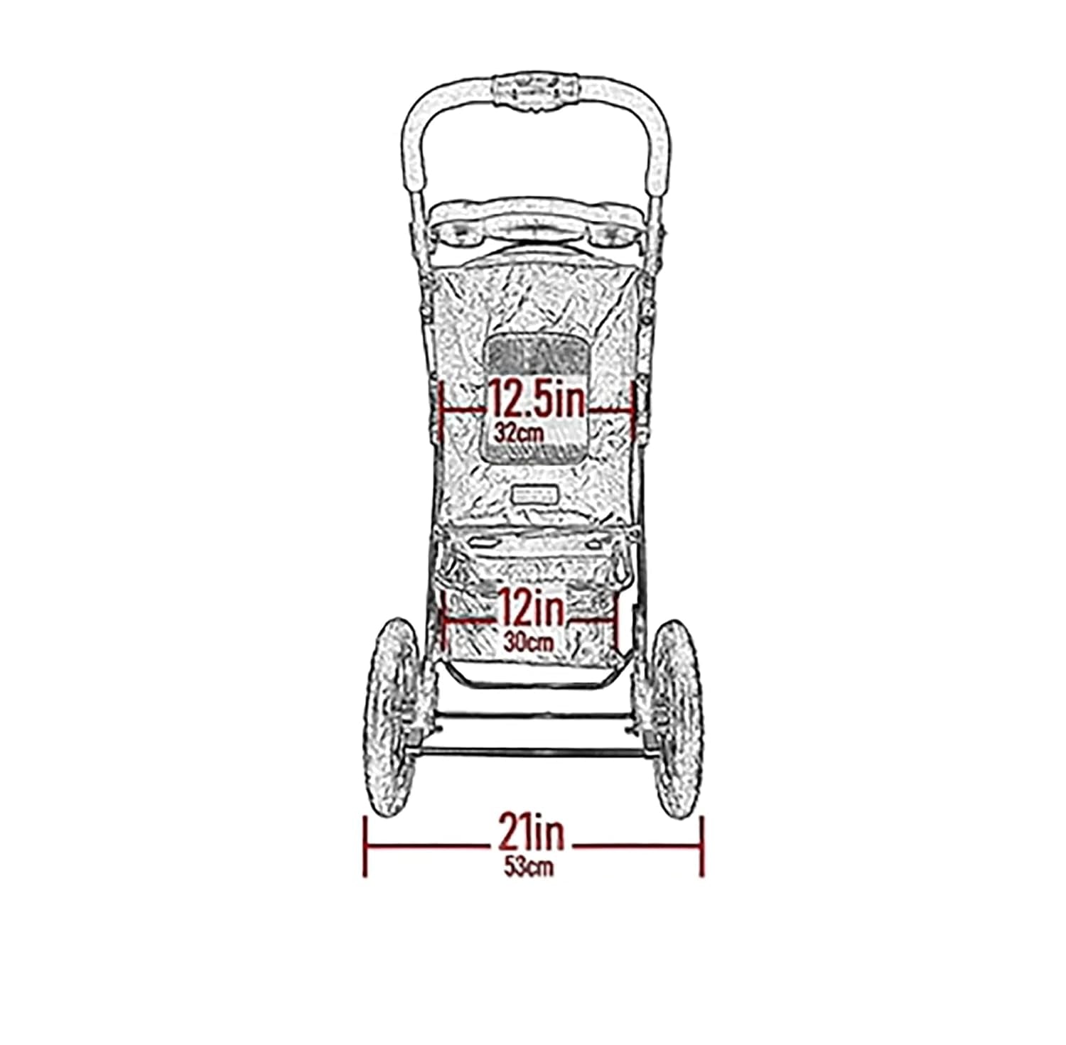 Pet Gear No-Zip Jogger Stroller for Cats & Dogs – Zipperless Entry, Airless Tires, One-Hand Fold, Cup Holder & Storage Basket, Hunter