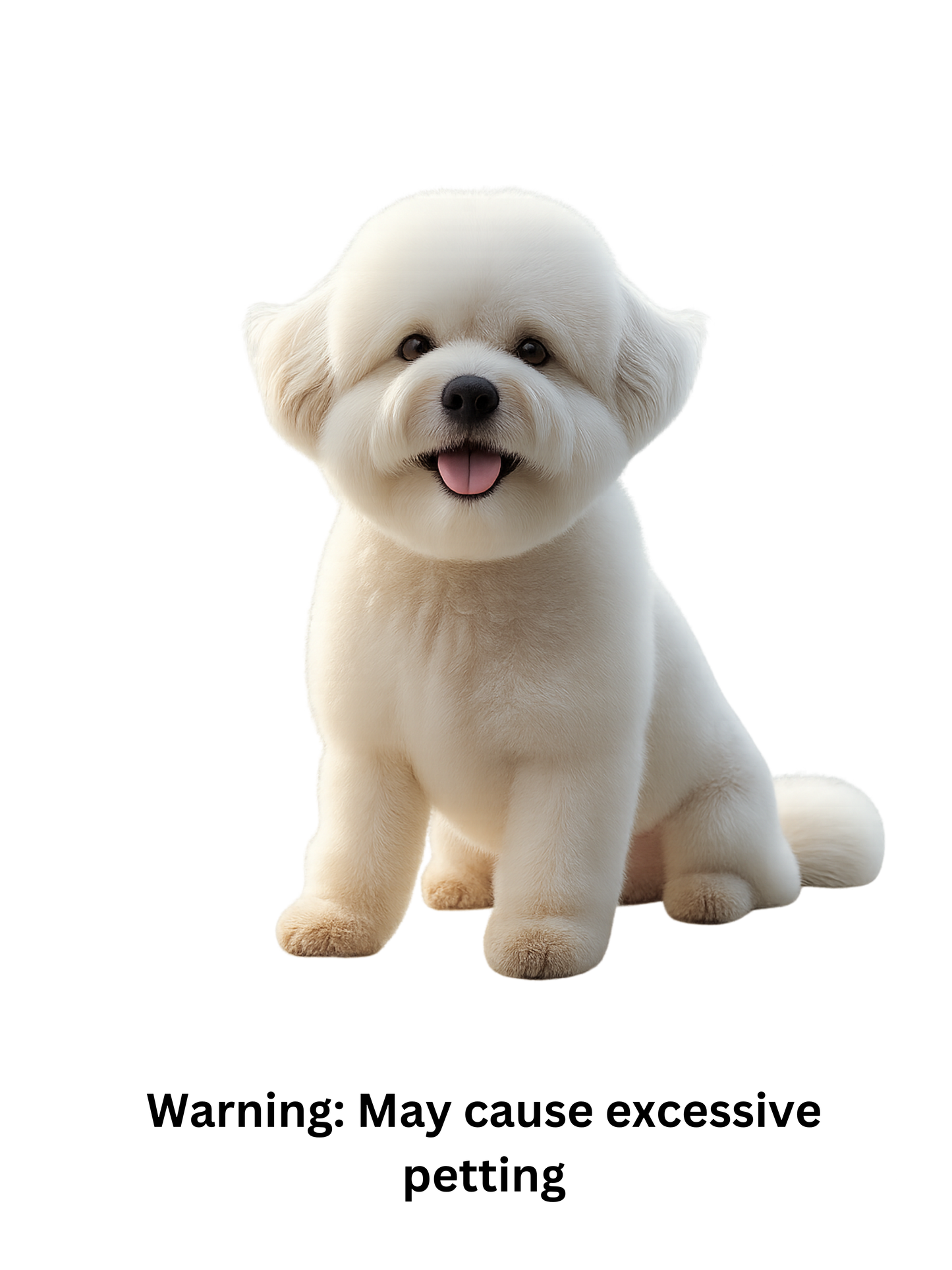 Bichon Funny Dog Lover T-Shirt – Fluffy & Fabulous Tee for Pet Parent