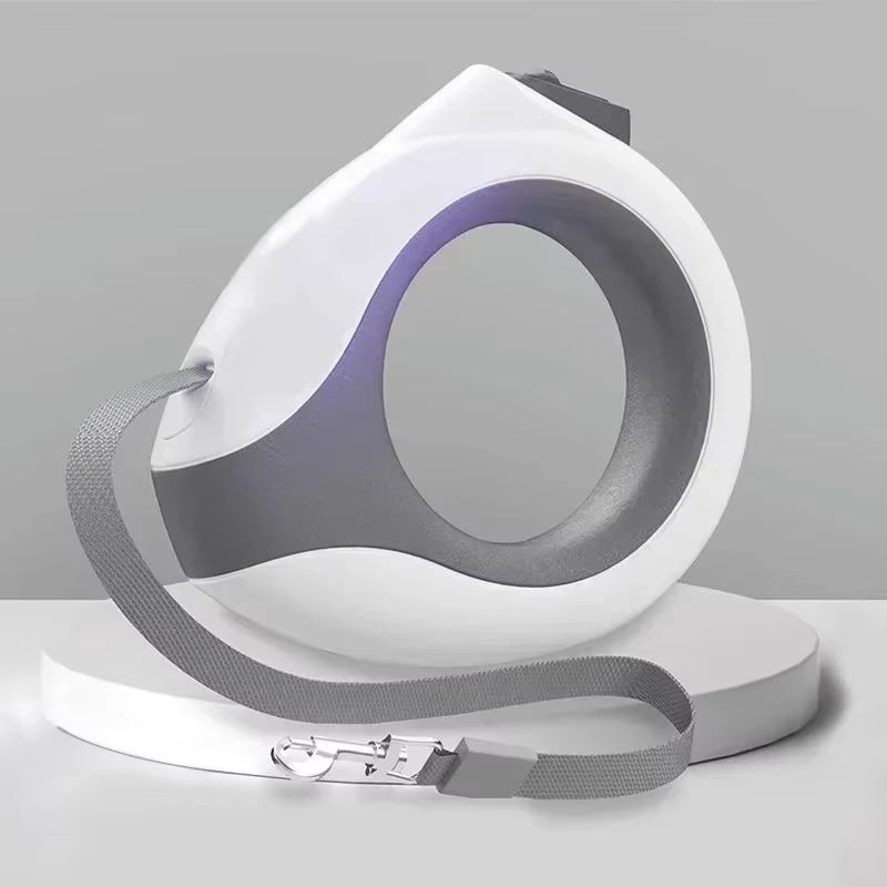 Retractable Dog & Cat Leash | Automatic Extendable Pet Lead with One-Touch Brake | Durable Nylon Traction Rope for Small to Large Breeds