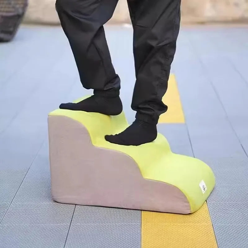 Removable Pet Stairs Anti-Slip 3 Tier Ramp High Elasticity Dog Steps for Dogs Cats Sofa Bed Washable Couch Training Pet Supplies