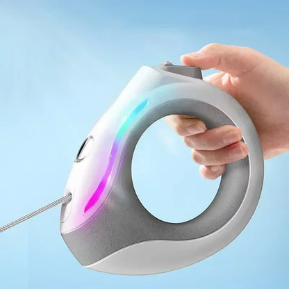 Retractable Dog & Cat Leash | Automatic Extendable Pet Lead with One-Touch Brake | Durable Nylon Traction Rope for Small to Large Breeds