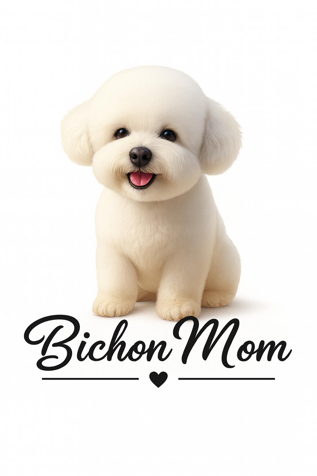 Cute Bichon Frise T-Shirt – Funny Dog Lover Tee for Pet Owners | 100% Cotton Unisex Classic Fit