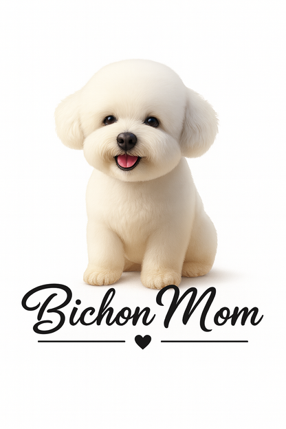 Cute Bichon Frise T-Shirt – Funny Dog Lover Tee for Pet Owners | 100% Cotton Unisex Classic Fit