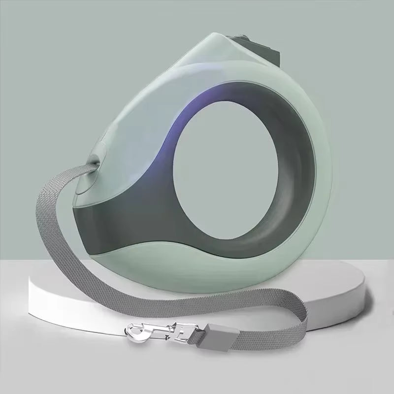 Retractable Dog & Cat Leash | Automatic Extendable Pet Lead with One-Touch Brake | Durable Nylon Traction Rope for Small to Large Breeds