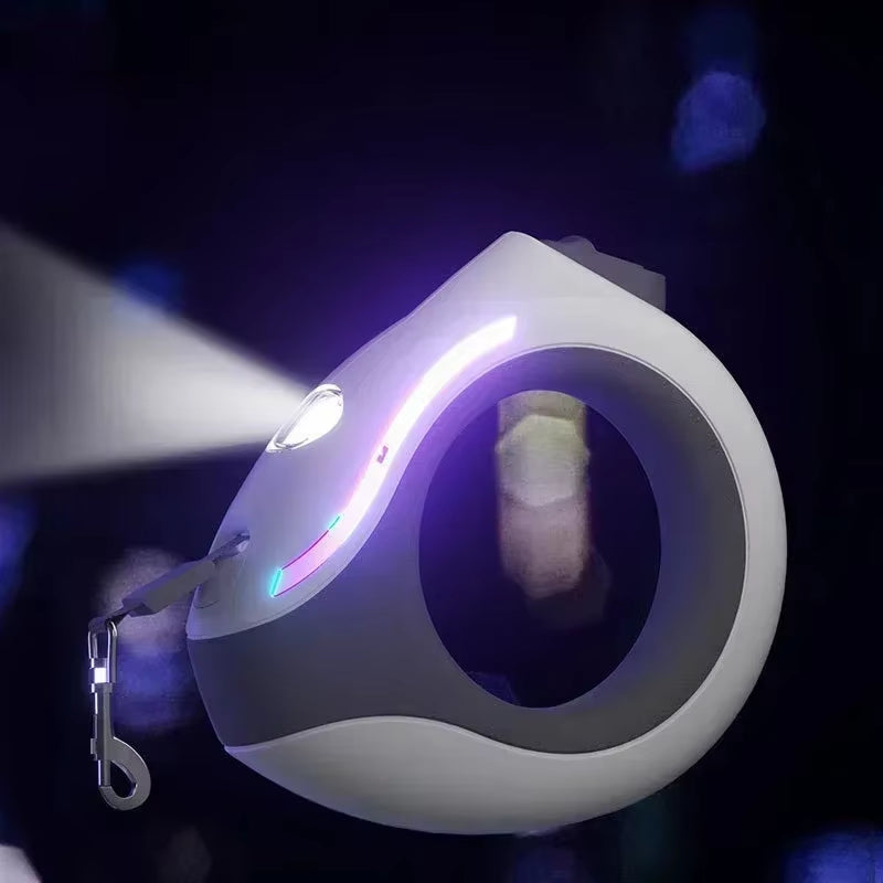 Retractable Dog & Cat Leash | Automatic Extendable Pet Lead with One-Touch Brake | Durable Nylon Traction Rope for Small to Large Breeds