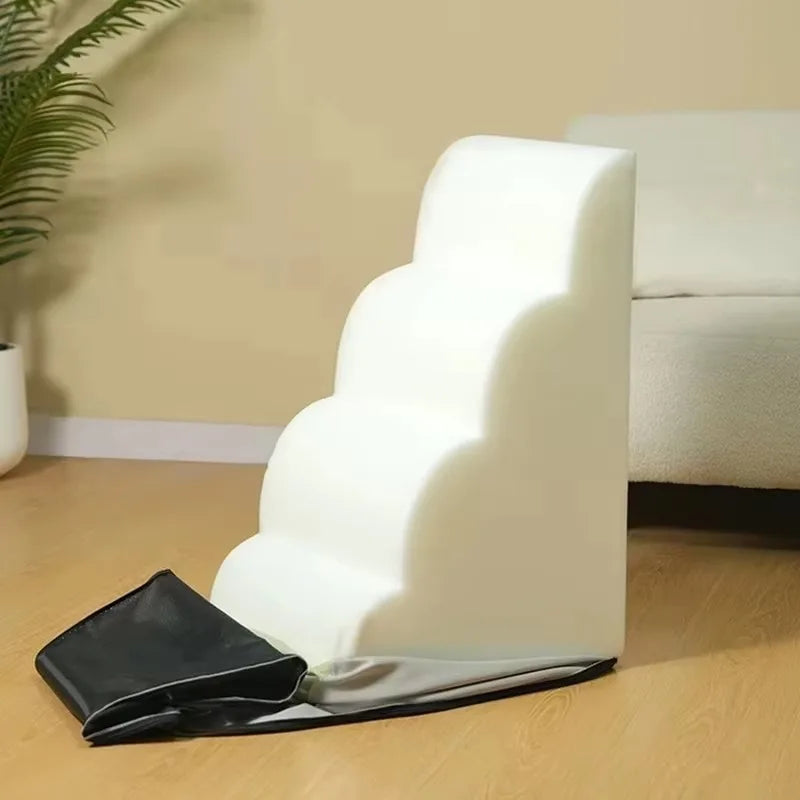 Removable Pet Stairs Anti-Slip 3 Tier Ramp High Elasticity Dog Steps for Dogs Cats Sofa Bed Washable Couch Training Pet Supplies