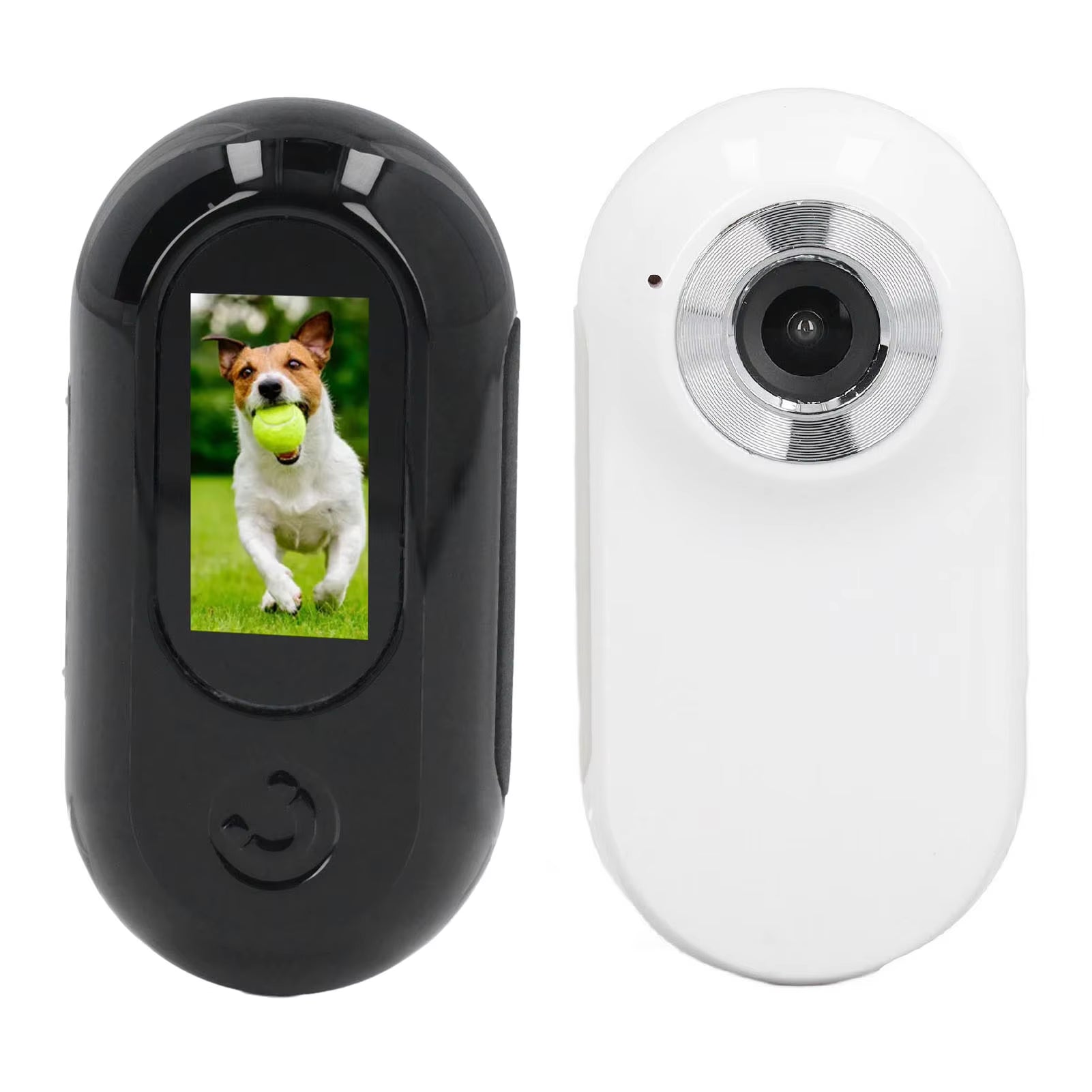 Pet Collar Camera for Cats & Dogs – 120° Wide Angle Lens, OTG Video Recording, Adjustable Magnetic Clip, Outdoor Adventure Camera