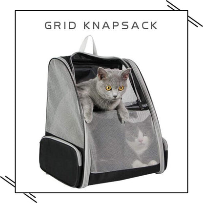 Innovative Bubble Backpack Pet Carrier for Cats & Dogs – Travel-Friendly, Comfortable & Breathable (Black)
